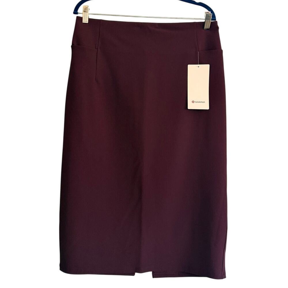 NWT Lululemon 14 A New Route Skirt Pencil Business Work Corporate